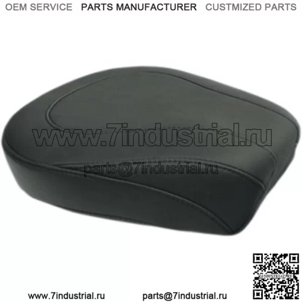 Подушка сиденья заднего пассажира Mustang Black Wide Tripper Harley Touring 08-20 (Для: Harley-Davidson)
