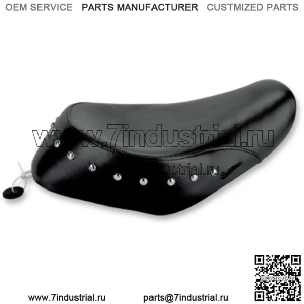 Сиденье Saddlemen Renegade Black с шипами для водителя Solo Seat Harley 1979-2003 XL Sportster (для: Harley-Davidson)