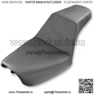 Черная гладкая лента для захвата Saddlemen Step Up 2 Up Seat Harley 2004-2005 Dyna FXD (Для: Harley-Davidson)