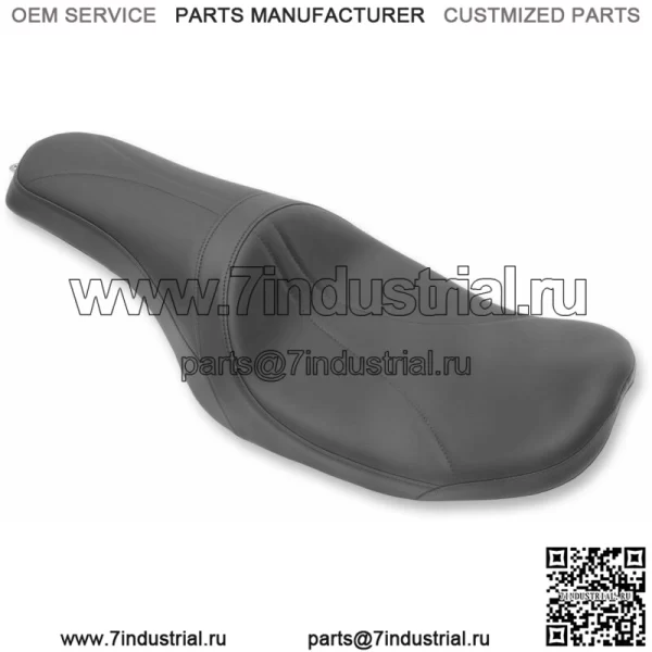 2-местное сиденье Yaffe Razor Back Predator Leather Mild Stitch 2010-2020 Harley Touring (Для: Harley-Davidson)