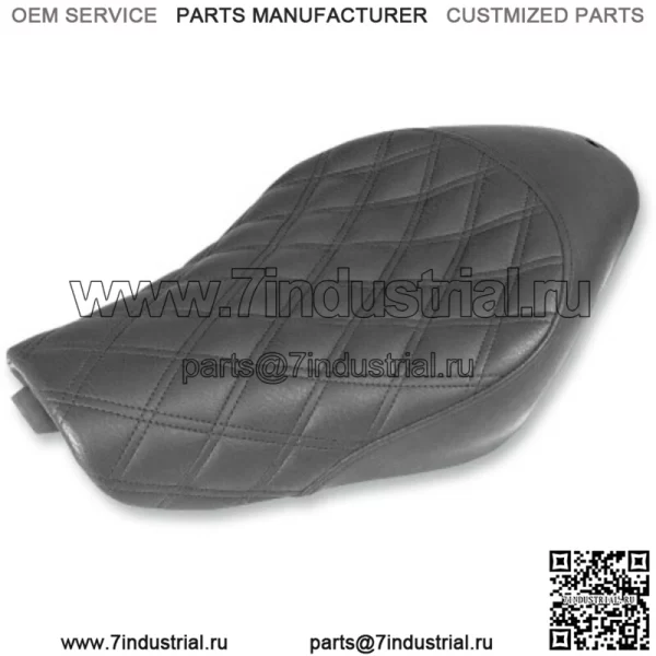 Сиденье Saddlemen Renegade Lattice Stitch Solo, бак 4,5 галлона Harley 04+ XL Sportster (для: Harley-Davidson)