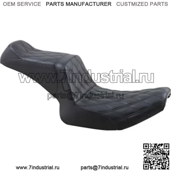 Le Pera Черный двойной ромбовидный хвостовик 2 Up Seat Harley Super Glide FXR 82-00 (Для: Harley-Davidson)