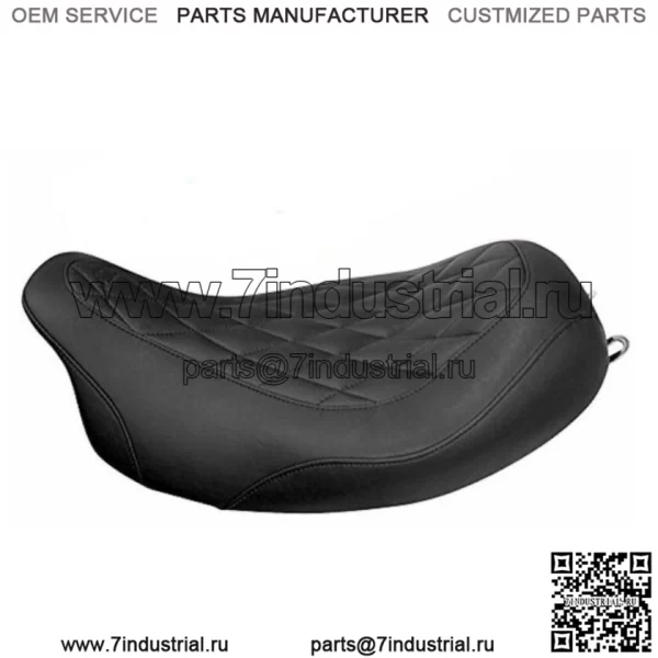 Mustang Wide Tripper Solo Seat Diamond Pattern Stitch 2008-2017 Harley Touring (Для: Harley-Davidson)