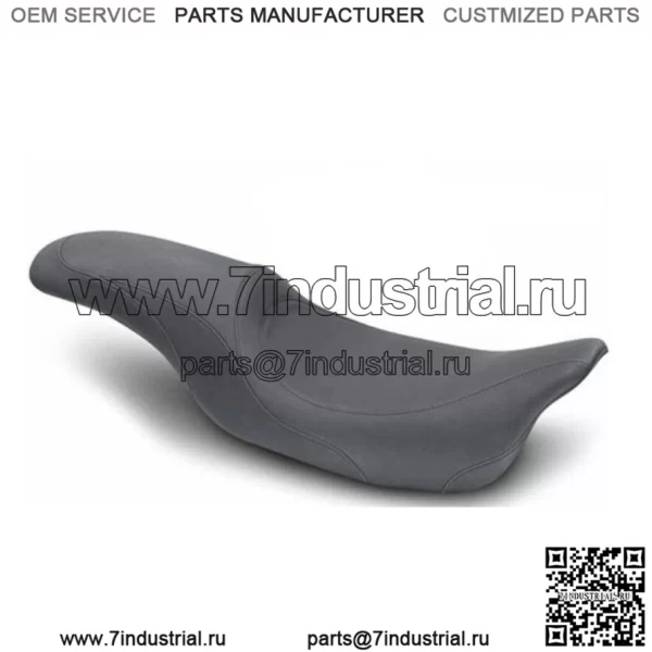 Mustang Tripper Fastback Low Profile 2 Up Seat 2008-2020 Harley Touring 75646 (Для: Harley-Davidson)