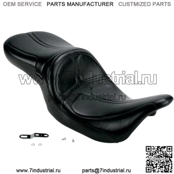 Цельное мотоциклетное сиденье LePera Maverick Two-Up Harley Touring Bagger 2008-2020 (Для: Harley-Davidson)