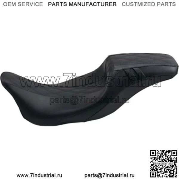 Le Pera Black Diamond Outcast Полноразмерное сиденье Daddy Long Leg Seat 08+ Harley Touring (Для: Harley-Davidson)