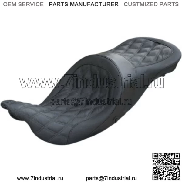 Дэнни Грей Airhawk Long Haul 2 Up XL Водительское пассажирское сиденье Harley Touring 08+ (Для: Harley-Davidson)