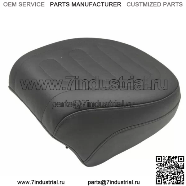 Подушка сиденья Mustang Black Passenger Pillion Solo Tour 13-17 Harley Softail Breakout (для: Harley-Davidson)