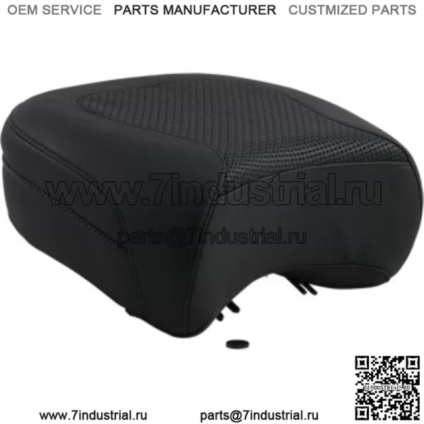Mustang Black Rear Police Air Ride Пассажирское сиденье с текстурой Harley Touring 97+ (Для: Harley-Davidson)
