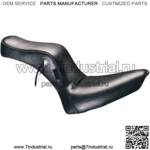 Сиденье Le Pera Cherokee 2 Up Smooth Black Vinyl Seat Harley 1984-1999 Softail FXST FLST (Для: Harley-Davidson)