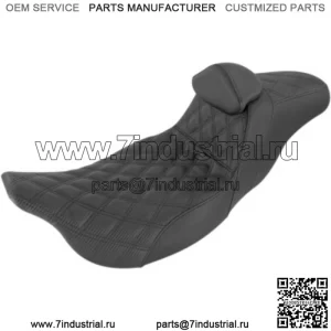 Сиденье Saddlemen Pro Series SDC Performance с захватом и спинкой 08+ Harley Touring (Для: Harley-Davidson)