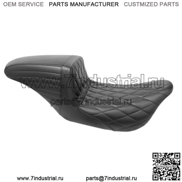 Le Pera Kickflip Daddy Long Legs Solo Reach Diamond Seat 08+ Harley Touring (Для: Harley-Davidson)