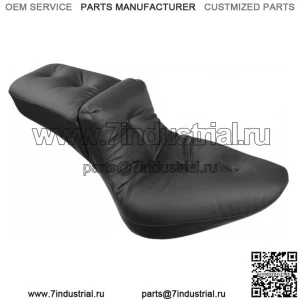 Цельное сиденье с подушкой Mustang Extra Wide Regal Duke 00-2006 Harley Softail 75050 (Для: Harley-Davidson)