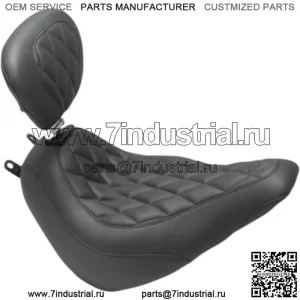 Спинка водительского сиденья Mustang Wide Tripper Solo Diamond Harley Softail FLHC FLDE (Для: Harley-Davidson)