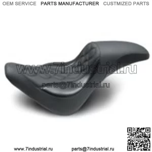 Переднее сиденье Mustang Black Tripper Fastback One Piece Harley Softail Slim M8 18-20 (Для: Harley-Davidson)