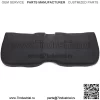 Нижняя подушка сиденья совместима с John Deere XUV 615E XUV 625i XUV 815E XUV 825E S4 XUV 825i S4 XUV 825M S4 XUV 855D S4 XUV 855E XUV 855M S4 Замена Gator для AM140946, черный пластик - Image 2