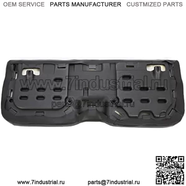 Нижняя подушка сиденья совместима с John Deere XUV 615E XUV 625i XUV 815E XUV 825E S4 XUV 825i S4 XUV 825M S4 XUV 855D S4 XUV 855E XUV 855M S4 Замена Gator для AM140946, черный пластик - Image 5