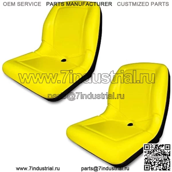 СИДЕНИЯ TRAC (2 сиденья) Сиденья для John Deere Gator TX 4X2 Turf 4X2 HPX XUV 850D, E Gator, Turf, TE Gator Turf Electric, TH Turf, 4X4 Trail, TH 6X4 Diesel — VG11696 — сиденья с высокой спинкой