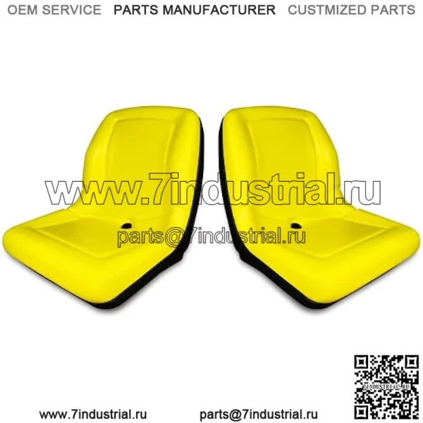 СИДЕНИЯ TRAC (2 сиденья) Сиденья для John Deere Gator TX 4X2 Turf 4X2 HPX XUV 850D, E Gator, Turf, TE Gator Turf Electric, TH Turf, 4X4 Trail, TH 6X4 Diesel — VG11696 — сиденья с высокой спинкой - Image 2