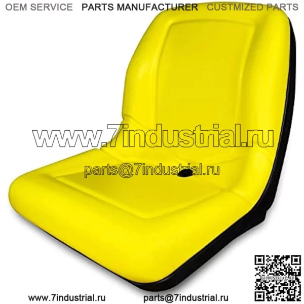 СИДЕНИЯ TRAC (2 сиденья) Сиденья для John Deere Gator TX 4X2 Turf 4X2 HPX XUV 850D, E Gator, Turf, TE Gator Turf Electric, TH Turf, 4X4 Trail, TH 6X4 Diesel — VG11696 — сиденья с высокой спинкой - Image 4