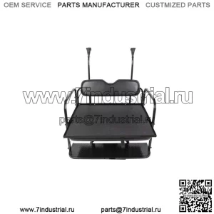 Подходит для комплекта заднего откидного сиденья Club Car Precedent Golf Cart (2004-UP), черный