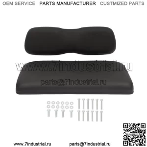 Подходит для Club Car DS Black Golf Cart, комплект подушек на переднее сиденье и спинку