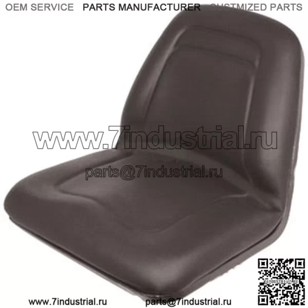 Черное сиденье Deluxe подходит для моделей тракторов Ford New Holland