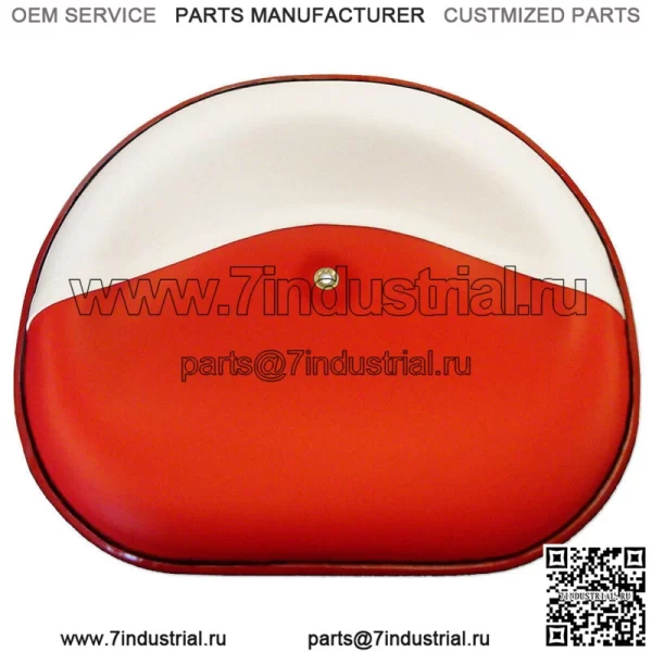 357518R92 Сиденье в сборе, красный, белый Подходит для FARMALL Подходит для Cub CHM 300 350 400