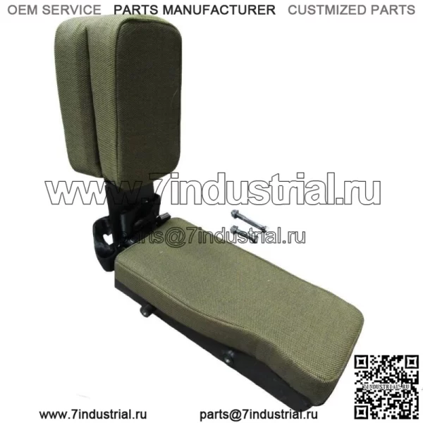 Ткань сиденья Side Kick Buddy, темно-коричневый, подходит для John Deere 4230 9400 7700