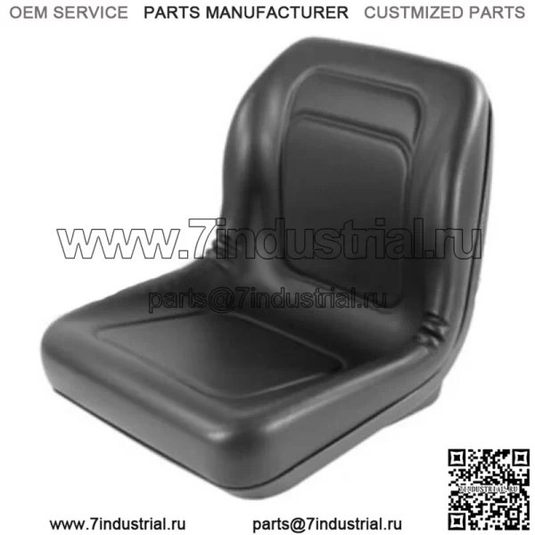 Сиденье с высокой спинкой подходит для John Deere VG12160 VG12160 и Simplicity1731999SM (420-360)