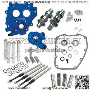 585CE Easy Chain Drive Распредвал, нагрудная пластина, комплект толкателей Harley 99-06 585 (Для: Harley-Davidson)