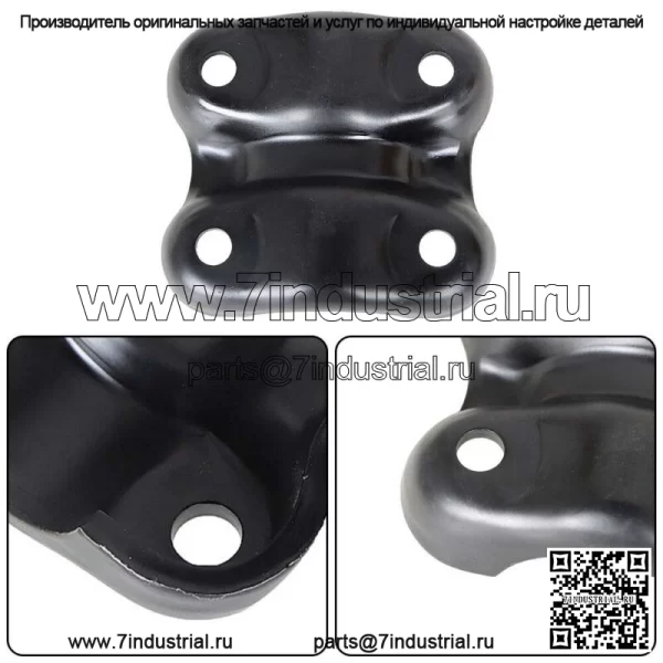 Для 88-98 Silverado Sierra 1500 Tahoe Yukon Cadillac 2 шт. задняя ось U-болт пластина - Image 2