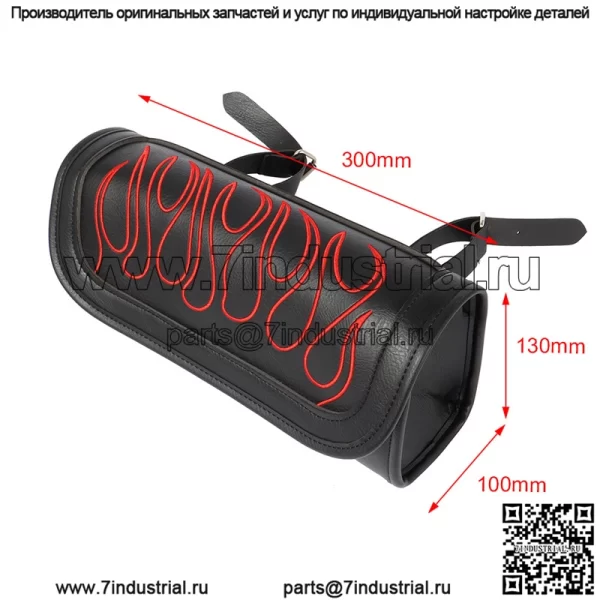 Лидер продаж, сумка для инструментов для мотоцикла, подходит для Harley Suzuki Kawasaki, универсальная сумка для инструментов, боковая сумка для мотоцикла - Image 2