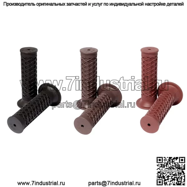 Мотоциклетная ретро-модифицированная ручка, резиновая втулка, ручка Harley, резиновая модифицированная универсальная ручка 22 мм
