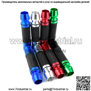 Трансграничные популярные аксессуары для мотоциклов, ручка, резиновая втулка, масленка для бокалов с ЧПУ, модифицированный набор ручек, набор ручек дроссельной заслонки, 22 мм