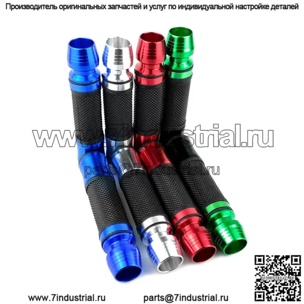Трансграничные популярные аксессуары для мотоциклов, ручка, резиновая втулка, масленка для бокалов с ЧПУ, модифицированный набор ручек, набор ручек дроссельной заслонки, 22 мм