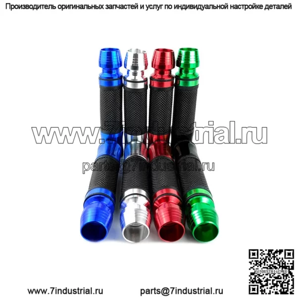 Трансграничные популярные аксессуары для мотоциклов, ручка, резиновая втулка, масленка для бокалов с ЧПУ, модифицированный набор ручек, набор ручек дроссельной заслонки, 22 мм - Image 2