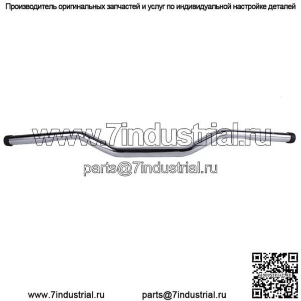 1-дюймовый хромированный мотоциклетный трекерный руль Z-Drag Bar для Harley Honda Suzuki Yamaha