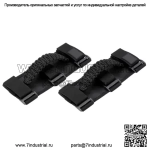 UTV 1,5–2 дюйма, поручни, черные ручки для Polaris RZR Ranger Can Am Honda (подходит: Yamaha Rhino 660)