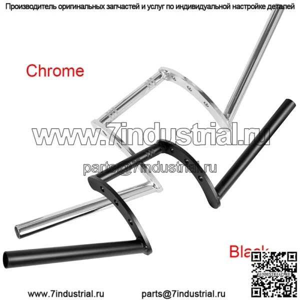 Мотоцикл модифицированный автомобиль Harley Cruise Prince модифицированный двойной дорогой кран на руле - Image 2