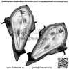 Рамка корпуса левой и правой фары подходит для Yamaha Raptor 700R YFM700R 2006-2020 гг.