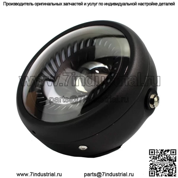 Аксессуары для электромобилей для мотоциклов, 6,5 дюймов, Harley Cruise Prince, светодиодные фары, джакузи, белый свет, дальний и ближний свет - Image 2