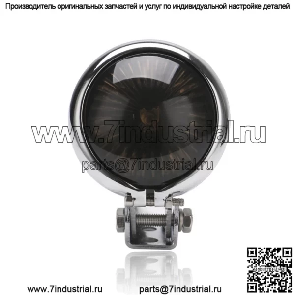 Модифицированный светодиодный задний фонарь для мотоцикла, сигнальный фонарь, ретро универсальный светодиодный маленький круглый задний фонарь, подходящий для заднего фонаря Harley - Image 5