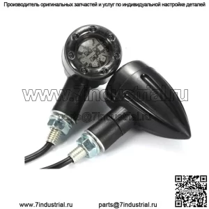 Указатель поворота для мотоцикла Jialing 70 CG125, ретро-модификация Harley Prince, небольшой указатель поворота, материал ABS