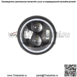 Модифицированные светодиодные ретро-фары для мотоцикла GN125, ретро-металлические фары, светодиодные фары Harley, фары Harley