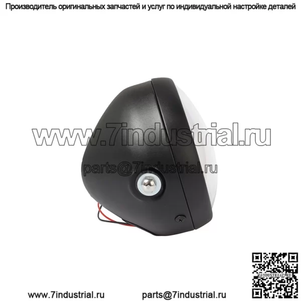 Модифицированные светодиодные ретро-фары для мотоцикла GN125, ретро-металлические фары, светодиодные фары Harley, фары Harley - Image 5