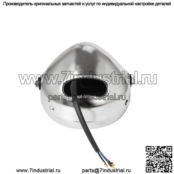 Модифицированные фары Harley для мотоцикла, светодиодные фары, металлические ретро-фары, общие фары Harley для мотоцикла - Image 4