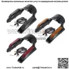 Harley Big Gliding Street Gliding Road двойные фонари Gliding Road King модифицированные светодиодные задние крылья задние фонари стоп-сигналы