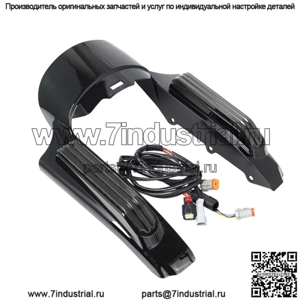 Harley Big Gliding Street Gliding Road двойные фонари Gliding Road King модифицированные светодиодные задние крылья задние фонари стоп-сигналы - Image 4