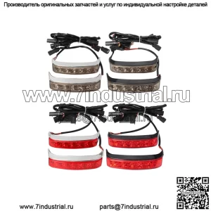 Модифицированные боковые фонари для мотоцикла Harley, двойные фонари, раздвижные боковые фонари, задние фонари для мотоцикла, боковые фонари для чемодана
